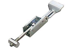 Adjustable Toggle Latch Heavy Duty Padlockable Mild Steel Zinc Plate Passivate (Silver Blue)