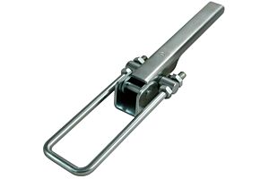 Adjustable Toggle Latch Super Heavy Duty Mild Steel Zinc Plate Passivate (Silver Blue)