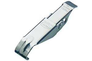 Adjustable Toggle Latch Light Duty Mild Steel Zinc Plate Passivate (Silver Blue)