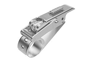 24-27mm Diameter Stainless Steel Quick Release Bandclamp with Safety Catch