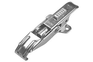 Adjustable Latch with Safety Catch Medium Duty Stainless Steel (Natural)