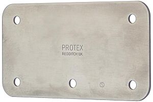 Handle Backing Plate Stainless Steel (Natural)