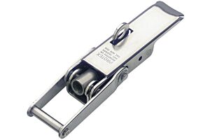 Adjustable Latch Medium Duty Padlockable Stainless Steel (Natural)