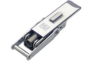 Spring Claw Latch with Safety Catch Medium Duty Stainless Steel (Natural)