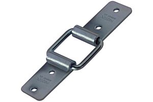 Hinge Link Mild Steel Zinc Plate Passivate (Silver Blue)