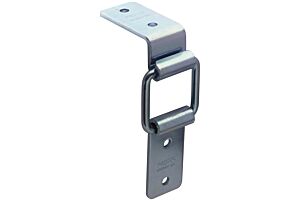 Hinge Link Mild Steel Zinc Plate Passivate (Silver Blue)