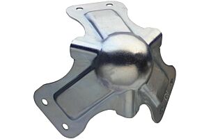 Corner Protector Bracket Mild Steel Zinc Plate Passivate (Silver Blue)