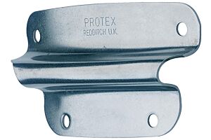 370-470mm Drum Dia Handle Retaining Plate Mild Steel Zinc Plate Passivate (Silver Blue)