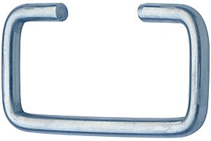 Handle Mild Steel Zinc Plate Passivate (Silver Blue)