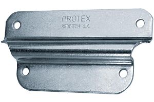 Handle Retaining Plate Mild Steel Zinc Plate Passivate (Silver Blue)