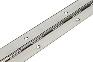 1016mm X 50mm X 1.2mm Stainless Continuous Hinge (Natural)