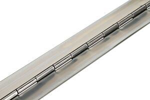 1016mm X 50mm X 1.2mm Stainless Continuous Hinge (Natural)