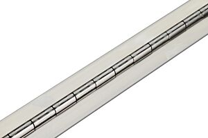 1016mm X 50mm X 2mm Stainless Continuous Hinge (Natural)