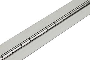 1016mm X 63mm X 2mm Mild Steel Continuous Hinge (Natural)