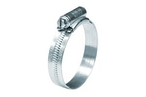 13mm-20mm Diameter Original Jubilee Worm Drive Hose Clip Mild Steel Zinc Plate Passivate (Silver Blue)