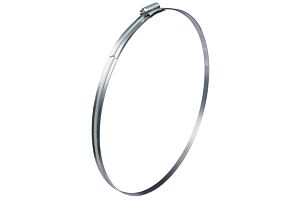260mm-292mm Diameter Original Jubilee Worm Drive Hose Clip Mild Steel Zinc Plate Passivate (Silver Blue)