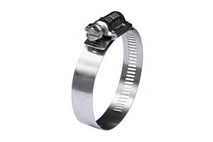40mm-70mm Diameter Jubilee Worm Drive Hose Clip High-Torque Stainless Steel (Natural)