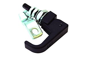 Lift & Turn Compression Latch, Handle Style, Adjustable Grip, Black Powder Coated