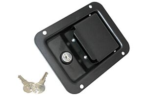 Paddle Latch Lockable, Black Powder Coated
