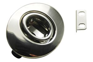 Push To Close Latch, Non-Locking, Stainless Steel 316