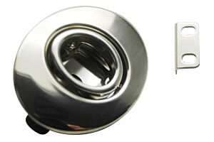 Push To Close Latch, Non-Locking, Stainless Steel 316