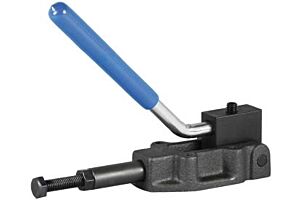 Toggle Clamp Plunger Action Removable Handle Mild Steel Black