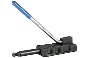 Toggle Clamp Plunger Action Removable Handle Mild Steel Black