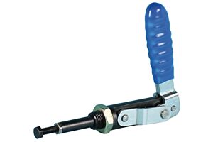 Toggle Clamp Plunger Action Mild Steel Zinc Plate Passivate (Silver Blue)