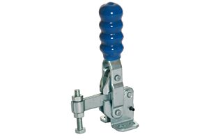 Toggle Clamp Vertical Action Mild Steel Zinc Plate Passivate (Silver Blue)