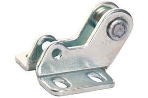 Catch Plate for Toggle Clamp Mild Steel Zinc Plate Passivate (Silver Blue)