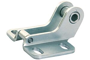 Catch Plate for Toggle Clamp Mild Steel Zinc Plate Passivate (Silver Blue)