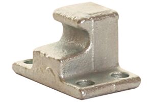 Catch Plate for Toggle Clamp Mild Steel Zinc Plate Passivate (Silver Blue)