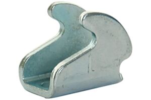 Catch Plate for Toggle Clamp Mild Steel Zinc Plate Passivate (Silver Blue)