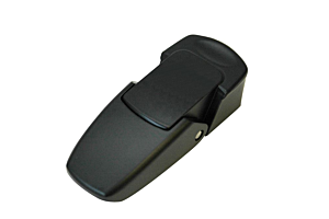 Draw Latch, Over-Centre, Non-Lockable, Black Powder Coated